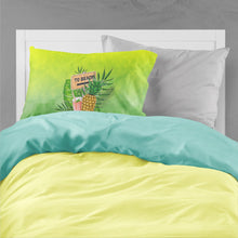 Load image into Gallery viewer, To the Beach Summer Fabric Standard Pillowcase – Artistic Decorative Front, White Back BB7450PILLOWCASE