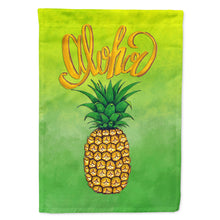 Load image into Gallery viewer, Aloha Pineapple Welcome Flag Canvas House Size BB7451CHF