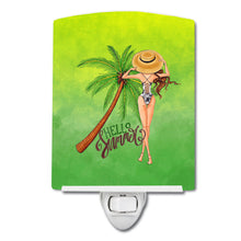 Load image into Gallery viewer, Hello Summer Lady in Swimsuit Ceramic Night Light BB7452CNL
