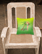 Load image into Gallery viewer, Hello Summer Lady in Swimsuit Fabric Decorative Pillow BB7452PW1818