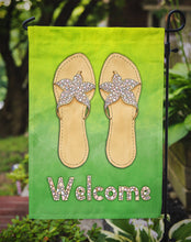 Load image into Gallery viewer, Flip Flops Welcome Garden Flag - Outdoor Decorative Yard Flag BB7454GF