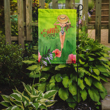 Load image into Gallery viewer, Summer Time Lady in Swimsuit Garden Flag - Outdoor Decorative Yard Flag BB7455GF