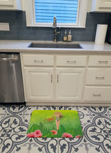 Load image into Gallery viewer, Summer Time Lady in Swimsuit Machine Washable Memory Foam Mat BB7455RUG