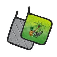 Load image into Gallery viewer, Summer Enjoy Pot Holders - Set of 2 - Heat-Resistant Kitchen Essentials BB7456PTHD