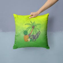 Load image into Gallery viewer, Summer Enjoy Throw Pillow - 14x14 Decorative Pillow – Art for Your Home &amp; Patio BB7456PW1414