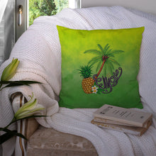 Load image into Gallery viewer, Summer Enjoy Throw Pillow - 14x14 Decorative Pillow – Art for Your Home &amp; Patio BB7456PW1414