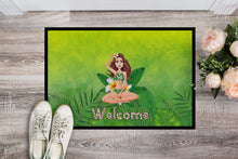 Load image into Gallery viewer, Welcome Lady in Bikini Summer Doormat - 18x27 Decorative Floor Mat – Indoor/Outdoor Rug with Artistic Flair BB7457MAT
