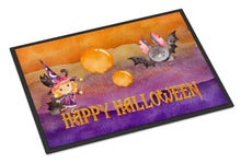 Load image into Gallery viewer, Halloween Little Witch and Bat Doormat - 18x27 Decorative Floor Mat – Indoor/Outdoor Rug with Artistic Flair BB7458MAT