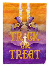 Load image into Gallery viewer, Halloween Trick Witches Feet Garden Flag - Outdoor Decorative Yard Flag BB7460GF