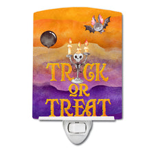Load image into Gallery viewer, Halloween Trick or Treat Ceramic Night Light BB7461CNL