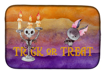 Load image into Gallery viewer, Halloween Trick or Treat Dish Drying Mat – Absorbent, Artistic Kitchen Essentials BB7461DDM