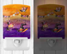 Load image into Gallery viewer, Halloween Little Witch Party Ceramic Night Light BB7462CNL