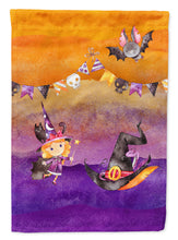 Load image into Gallery viewer, Halloween Little Witch Party Garden Flag - Outdoor Decorative Yard Flag BB7462GF