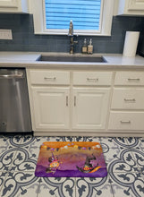 Load image into Gallery viewer, Halloween Little Witch Party Machine Washable Memory Foam Mat BB7462RUG