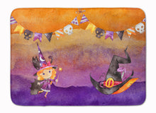 Load image into Gallery viewer, Halloween Little Witch Party Machine Washable Memory Foam Mat BB7462RUG