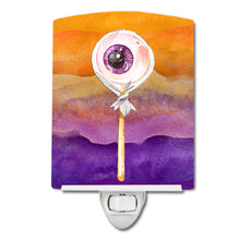 Load image into Gallery viewer, Halloween Eye Ball Lollipop Ceramic Night Light BB7467CNL