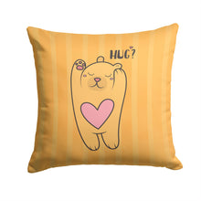 Load image into Gallery viewer, Nursery Hug Bear Throw Pillow - 14x14 Decorative Pillow – Art for Your Home &amp; Patio BB7470PW1414