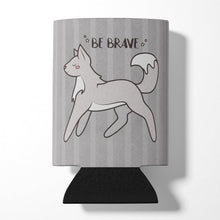 Load image into Gallery viewer, Nursery Be Brave Wolf Can or Bottle Hugger BB7472CC
