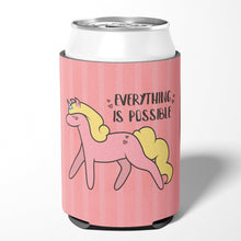 Load image into Gallery viewer, Nursery Everything is Possible Unicorn Can or Bottle Hugger BB7479CC