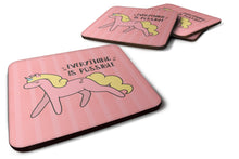 Load image into Gallery viewer, Nursery Everything is Possible Unicorn Foam Coaster  BB7479FC