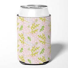 Load image into Gallery viewer, Watercolor Leaves Pink Can or Bottle Hugger BB7480CC