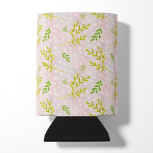 Load image into Gallery viewer, Watercolor Leaves Pink Can or Bottle Hugger BB7480CC