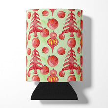 Load image into Gallery viewer, Red Christmas Tree and Ornaments Can or Bottle Hugger BB7483CC
