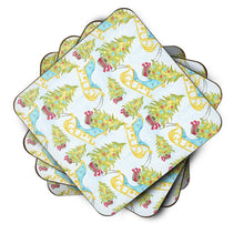 Load image into Gallery viewer, Christmas Tree and Sleigh Foam Coaster  BB7486FC