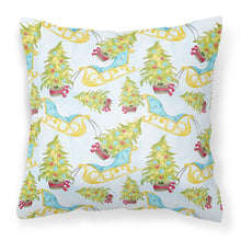 Load image into Gallery viewer, Christmas Tree and Sleigh Fabric Decorative Pillow BB7486PW1818