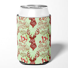 Load image into Gallery viewer, Merry Christmas Joy Reindeer Can or Bottle Hugger BB7488CC