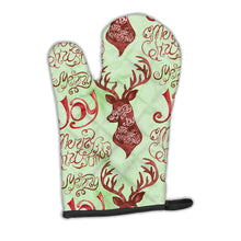Load image into Gallery viewer, Merry Christmas Joy Reindeer Oven Mitt BB7488OVMT
