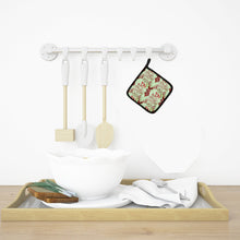 Load image into Gallery viewer, Merry Christmas Joy Reindeer Pot Holders - Set of 2 - Heat-Resistant Kitchen Essentials BB7488PTHD