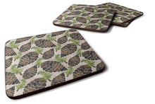 Load image into Gallery viewer, Watercolor Pine Cones Foam Coaster  BB7489FC