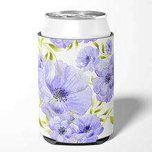 Load image into Gallery viewer, Watercolor Blue Flowers Can or Bottle Hugger BB7491CC