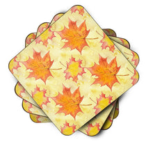 Load image into Gallery viewer, Fall Leaves Scattered Foam Coaster  BB7496FC