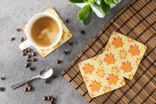 Load image into Gallery viewer, Fall Leaves Scattered Foam Coaster  BB7496FC