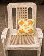 Load image into Gallery viewer, Fall Leaves Scattered Fabric Decorative Pillow BB7496PW1818