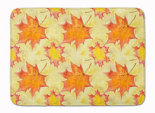 Load image into Gallery viewer, Fall Leaves Scattered Machine Washable Memory Foam Mat BB7496RUG