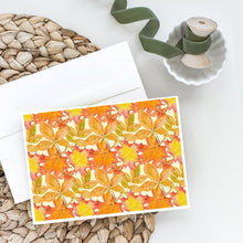 Load image into Gallery viewer, Fall Leaves Watercolor Greeting Cards -  Blank Note Cards – 8-Pack of Artist-Designed Cards with Envelopes