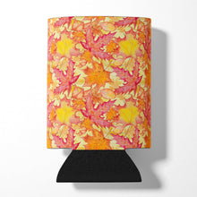 Load image into Gallery viewer, Fall Leaves Watercolor Red Can or Bottle Hugger BB7498CC