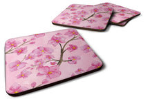 Load image into Gallery viewer, Watercolor Pink Flowers Foam Coaster  BB7505FC