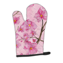 Load image into Gallery viewer, Watercolor Pink Flowers Oven Mitt BB7505OVMT