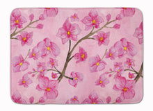 Load image into Gallery viewer, Watercolor Pink Flowers Machine Washable Memory Foam Mat BB7505RUG
