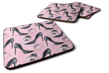Load image into Gallery viewer, Fashion Diva Shoes and Perfume Foam Coaster  BB7507FC