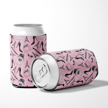 Load image into Gallery viewer, Watercolor Fashion Diva Shoes and accessories Can or Bottle Hugger BB7508CC