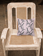 Load image into Gallery viewer, Watercolor Eiffel Tower and Stripes Fabric Decorative Pillow BB7509PW1818