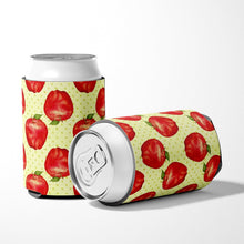 Load image into Gallery viewer, Watercolor Apples and Polkadots Can or Bottle Hugger BB7516CC