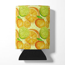 Load image into Gallery viewer, Watercolor Limes and Oranges Citrus Can or Bottle Hugger BB7517CC
