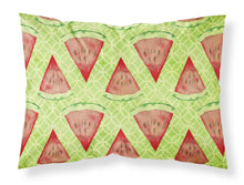 Load image into Gallery viewer, Watercolor Watermelon Fabric Standard Pillowcase – Artistic Decorative Front, White Back BB7518PILLOWCASE