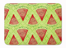 Load image into Gallery viewer, Watercolor Watermelon Machine Washable Memory Foam Mat BB7518RUG